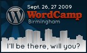 WordCamp Birmingham logo